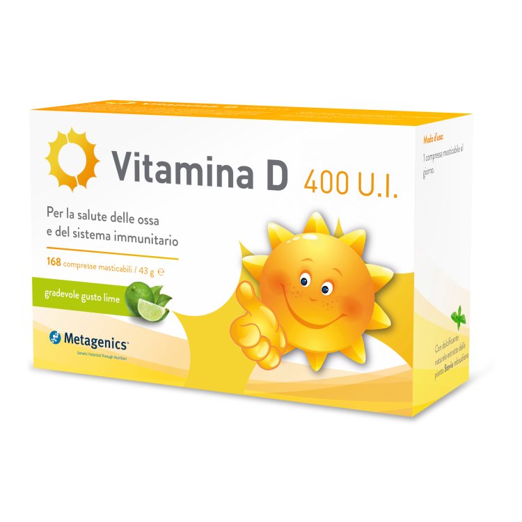 VITAMINA D 400UI 168 Compresse