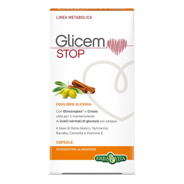 GLICEM STOP 60 Capsule ErbaVita