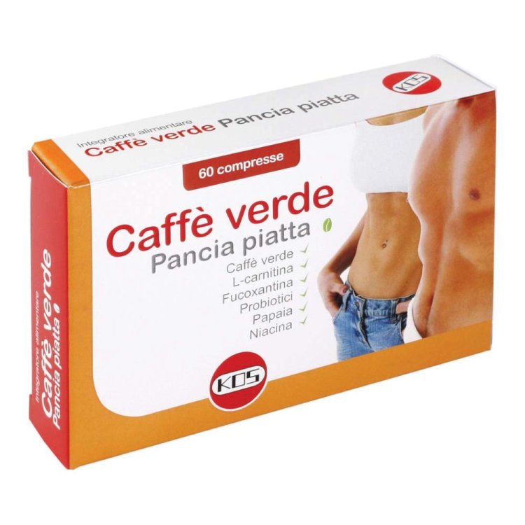 CAFFE'VERDE PanciaPiatta 60Compresse