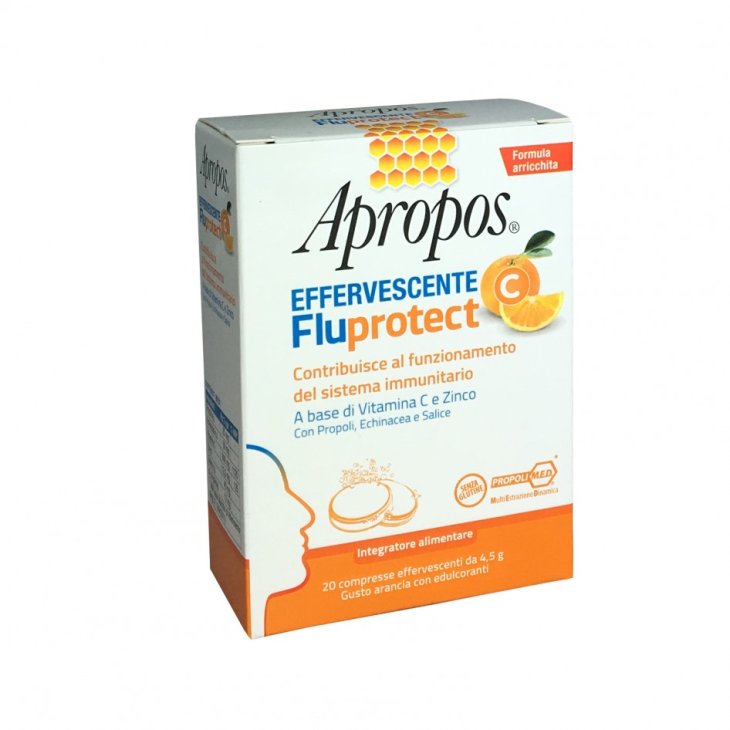 Apropos Fluprotect Effervescente con Vitamina C 20 compresse effervescenti