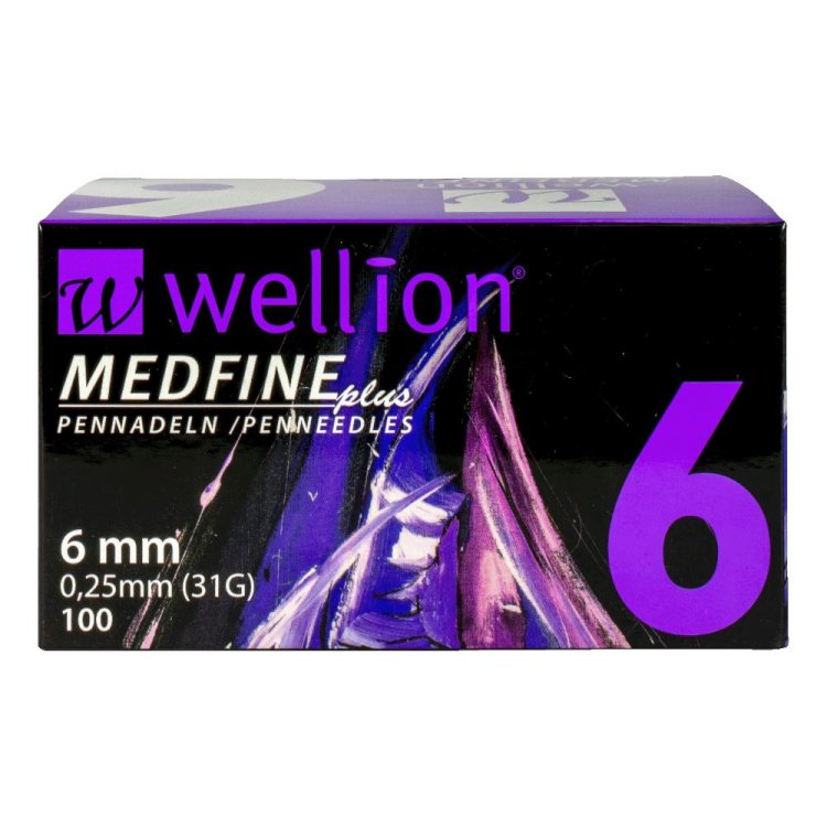 WELLION MEDFINE 6 31G 100pz WELLION MEDFINE 6 31G 100pz