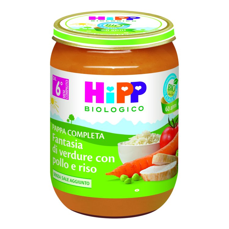 HIPP Fantasia Verd.Pollo/Riso