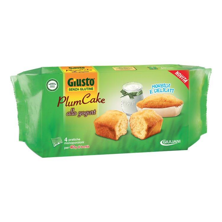 GIUSTO S/G Plumcake Yog.160g