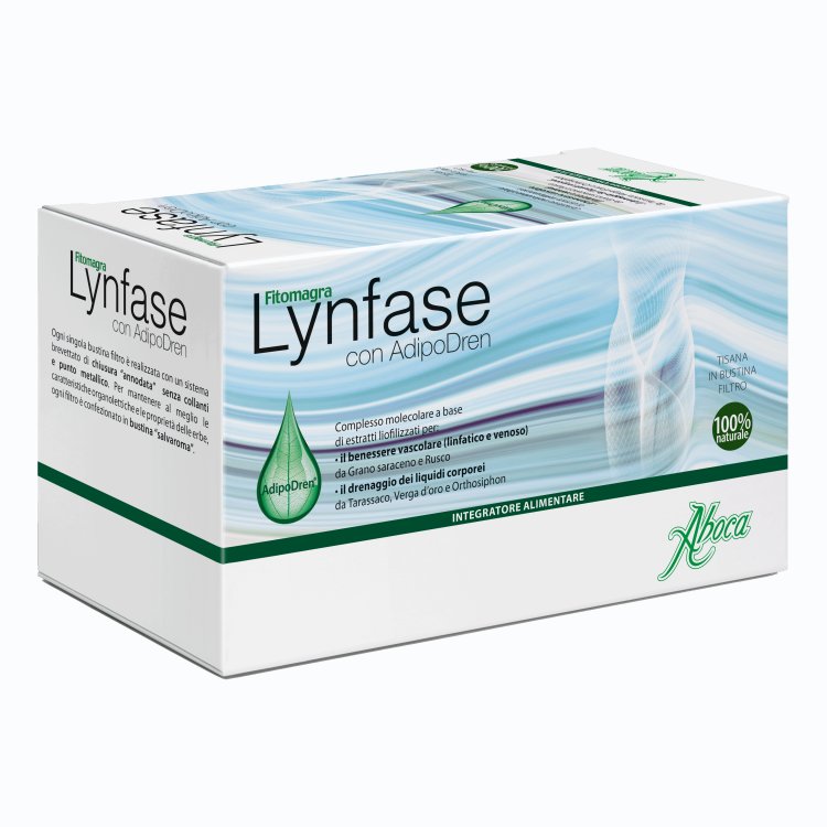 Lynfase Fitomagra - Tisana drenante - 20 filtri