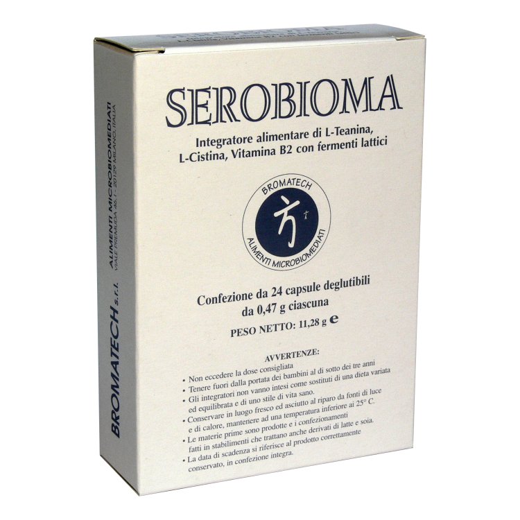 Serobioma - Integratore alimentare con fermenti lattici - 24 capsule