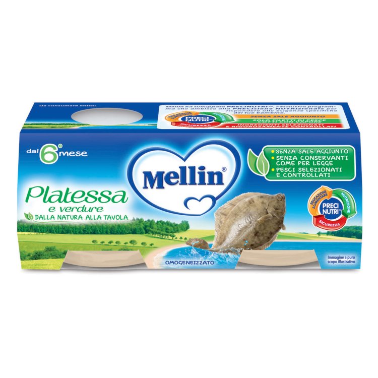 OMO MELLIN Platessa 2x 80g