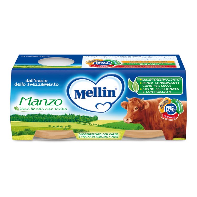 OMO MELLIN Manzo 2x 80g