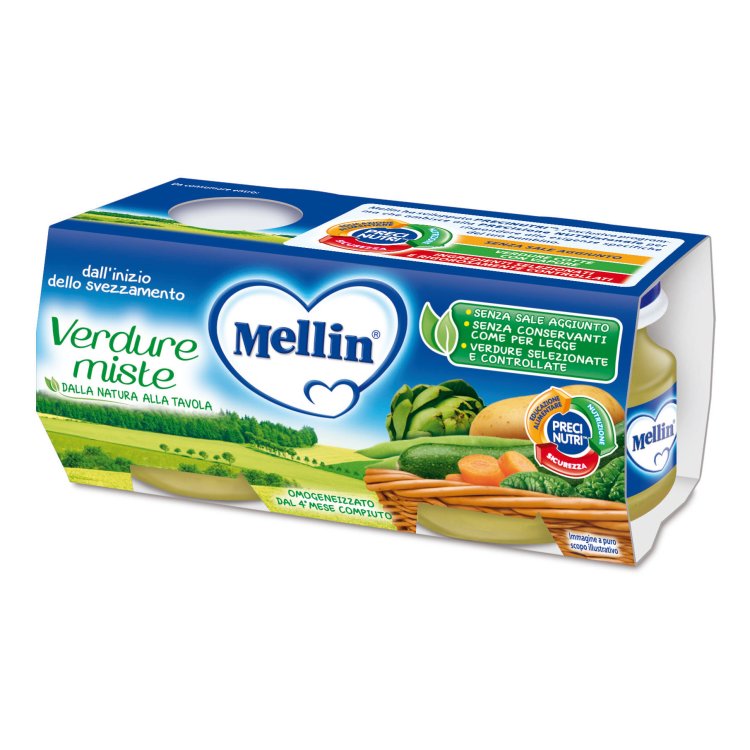 OMO MELLIN Verdure Miste 2x80g