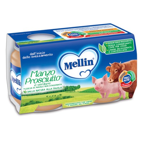 Mellin Omogeneizzato Manzo 4x80g