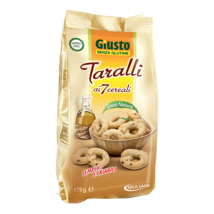 GIUSTO S/G Taralli 7 Cer.175g