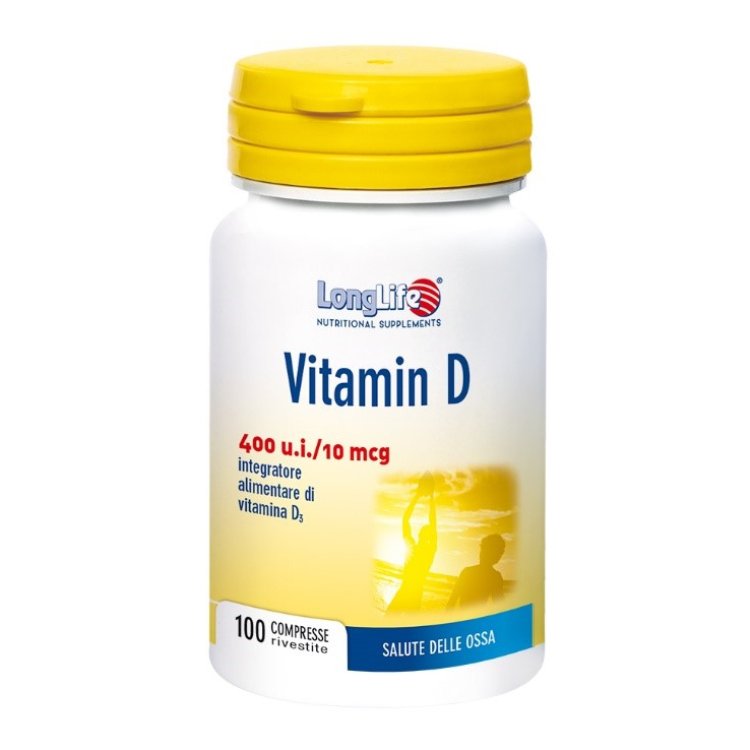 LONGLIFE VIT*D3  400UI 100 Compresse