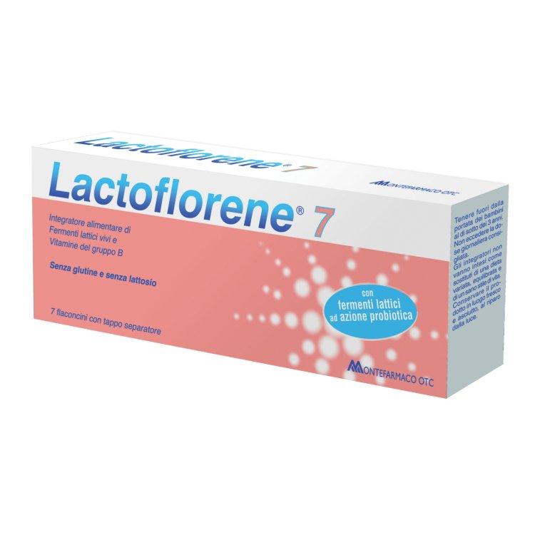 Lactoflorene PLUS - Integratore a base di fermenti lattici vivi - 7 flaconcini