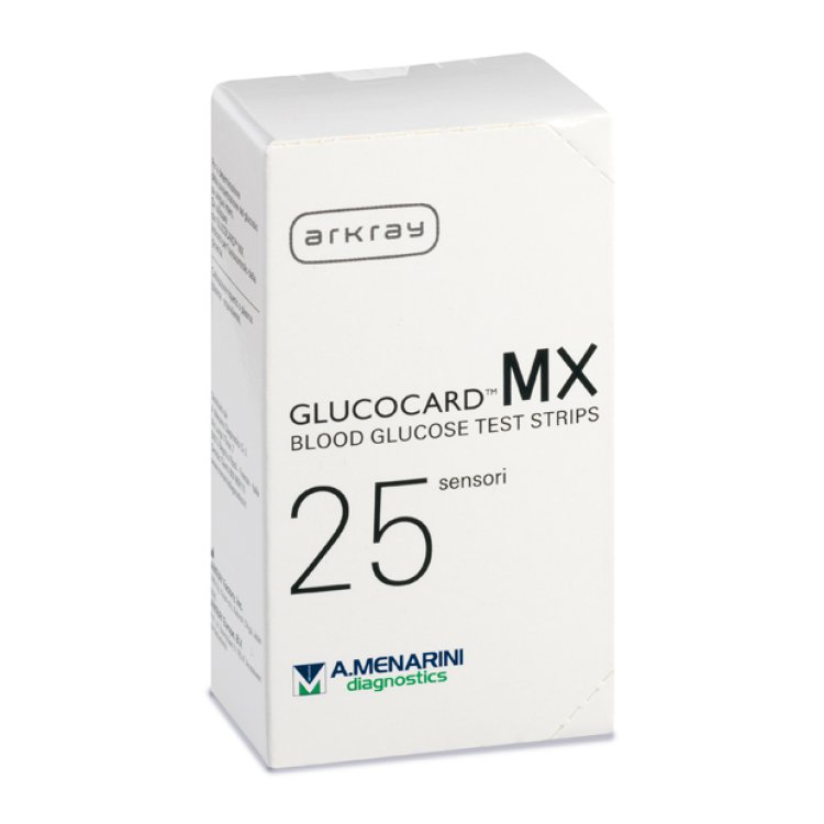 Glucocard Mx Blood Glucose 25 Strisce per Glicemia