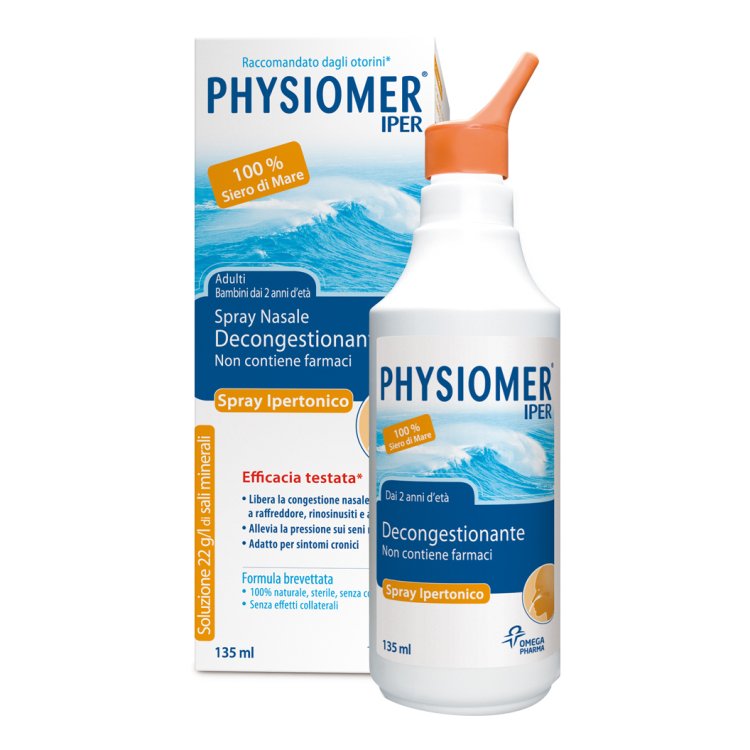 Physiomer Iper Spray Nasale Decongestionante 135 ml