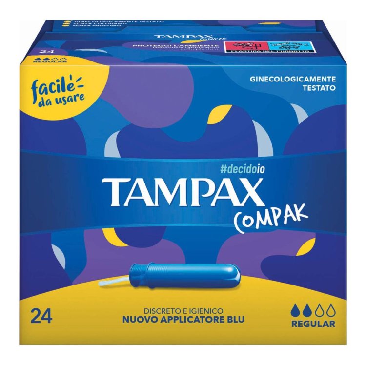 TAMPAX COMPAK Regular 24 Tamp.