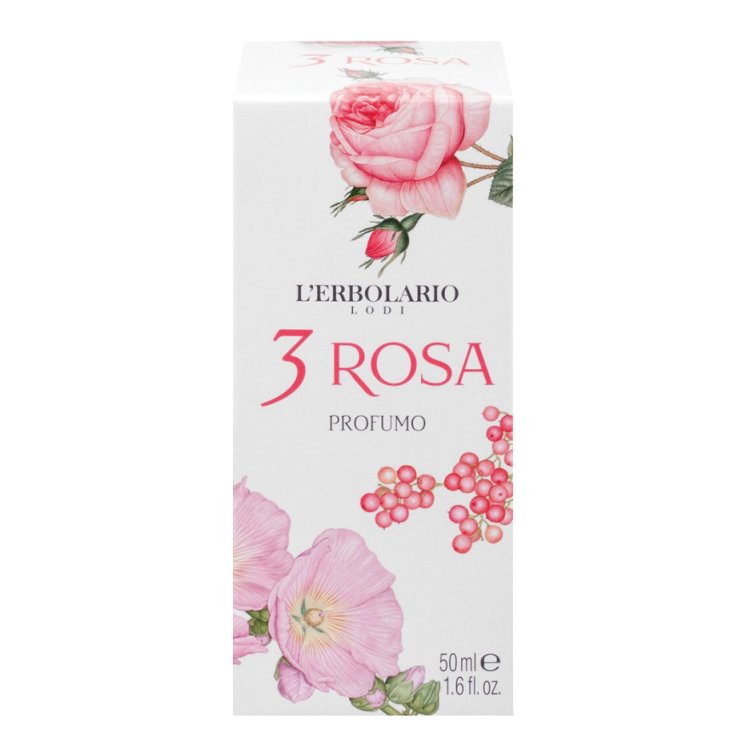 L'Erbolario 3 Rosa Acqua Profumo 50ml