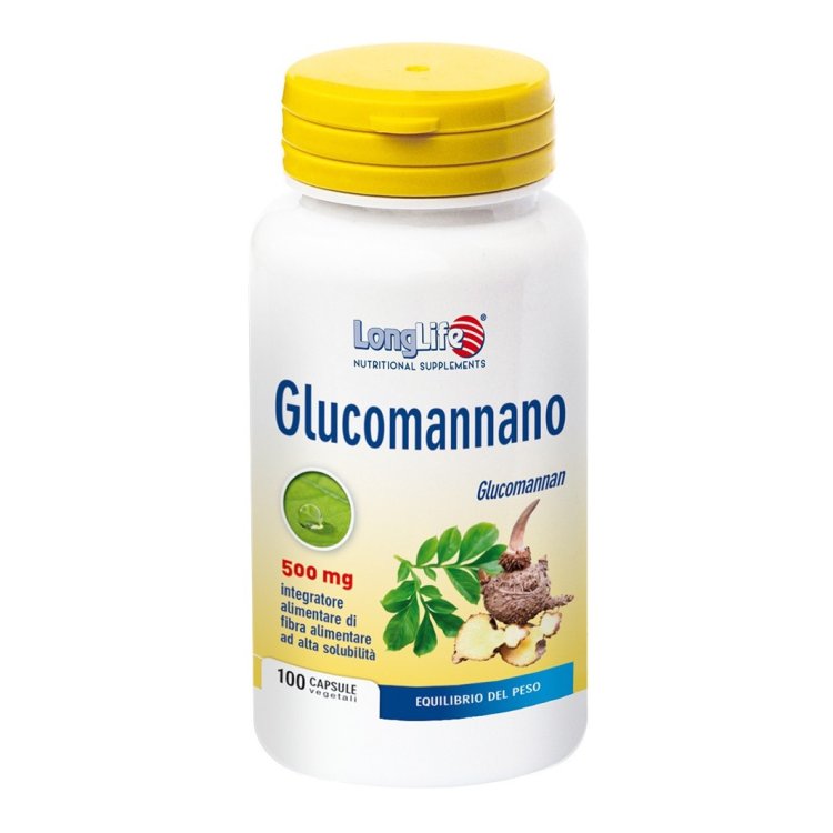 LONGLIFE GLUCOMANNANO 100 Capsule