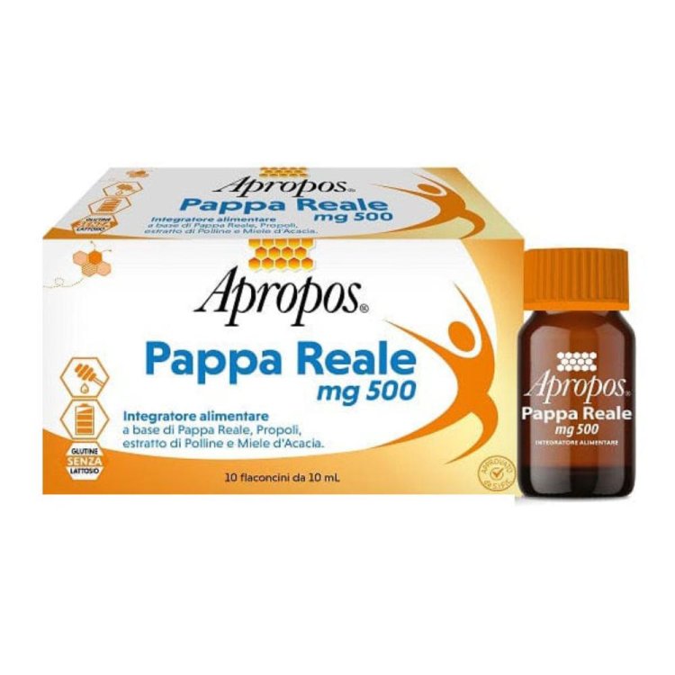 Apropos Vita+ Pappa Reale 500 mg 10 flaconcini 10 ml