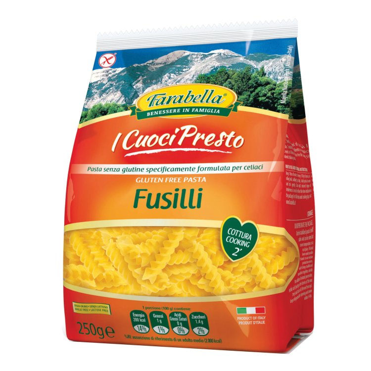 FARABELLA Pasta Fusilli Rust.