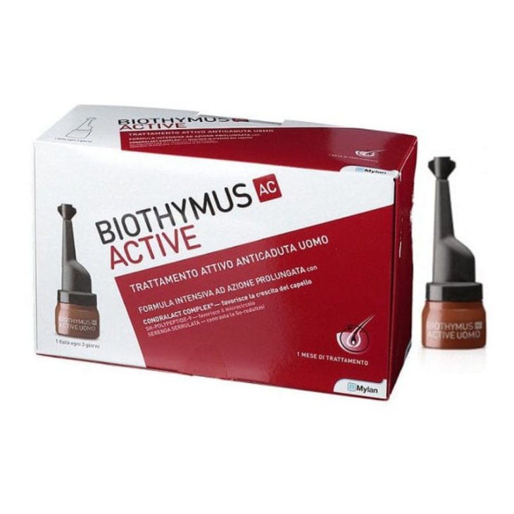 BIOTHYMUS AC ACTIVE 10 Fiale Anticaduta Uomo BIOTHYMUS AC ACTIVE 10 Fiale Anticaduta Uomo
