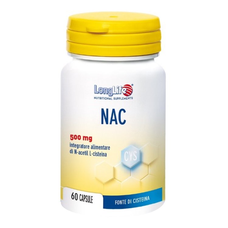 LONGLIFE NAC 60 Capsule 500mg