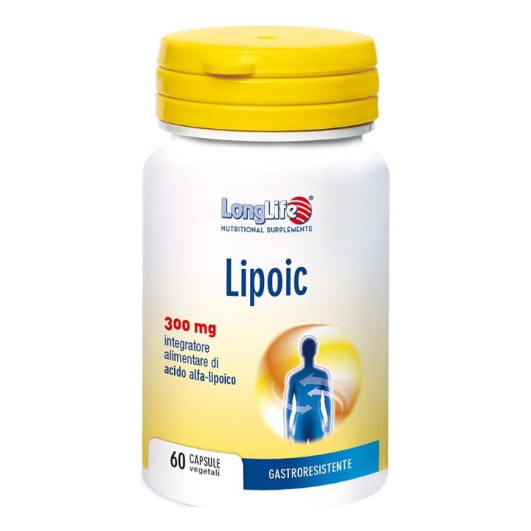 LONGLIFE LIPOIC 300mg 60 Capsule