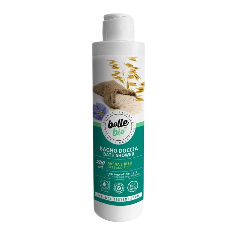 BOLLE BIO B/DOCCIA AVENA RISO 250