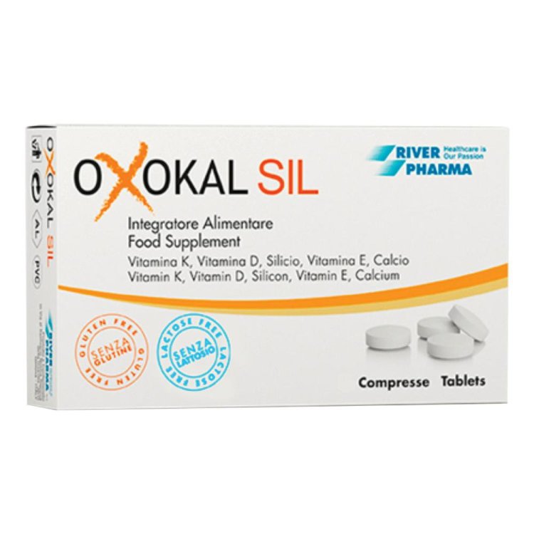 OXOKAL*SIL 30 Compresse 21g