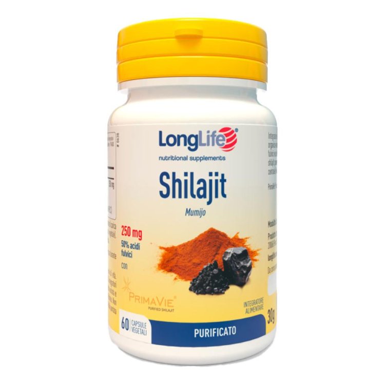 LONGLIFE SHILAJIT 60 Cps LONGLIFE SHILAJIT 60 Cps