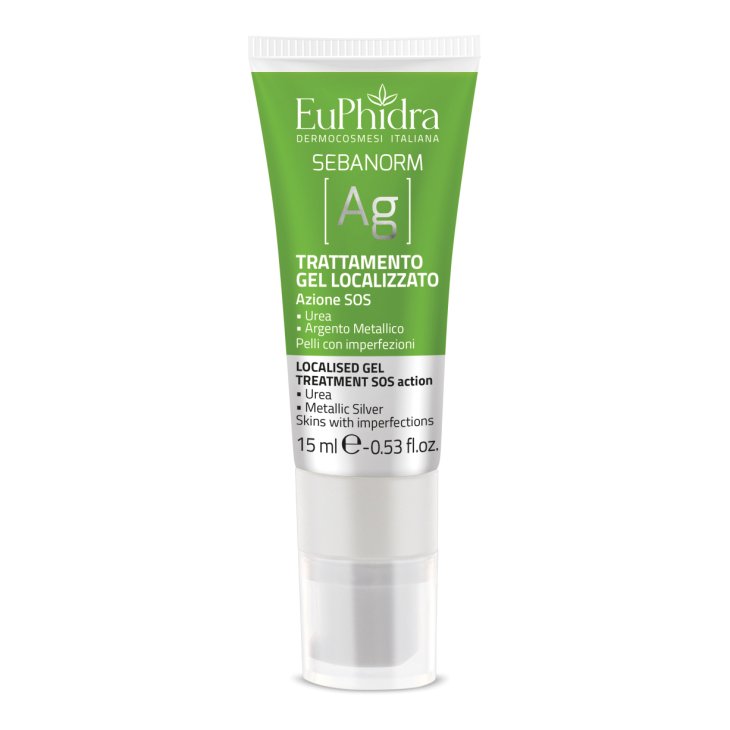 Euphidra Sebanorm Ag Trattamento Gel Localizzato Sos - Trattamento riparatore per imperfezioni localizzate - 15 ml