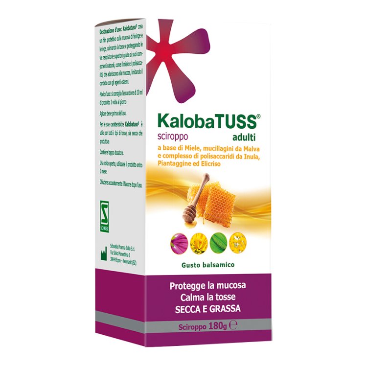 Kalobatuss Adulti - Sciroppo per la tosse secca e grassa - 180 g