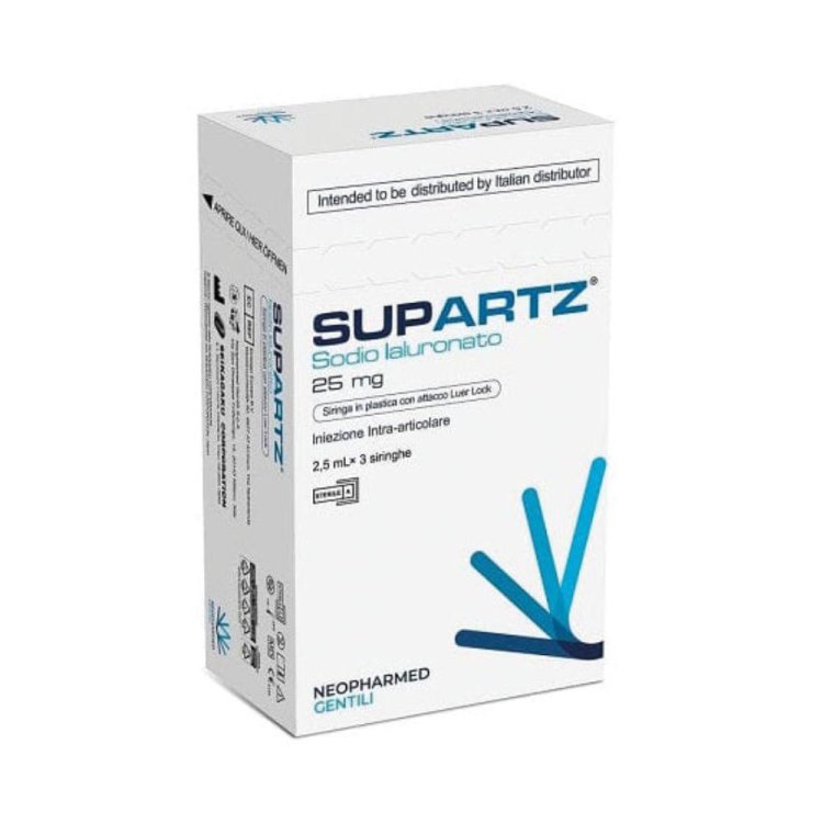 SUPARTZ 3 Siringhe Intrarticolari 2,5ml