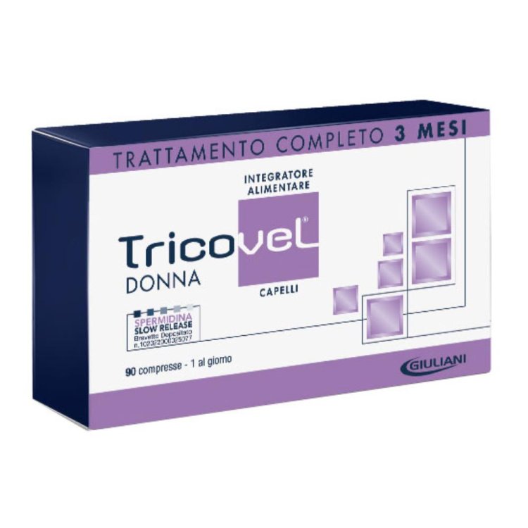 Tricovel Donna - Integratore per capelli sani e forti - 90 compresse Tricovel Donna - Integratore per capelli sani e forti - 90 compresse