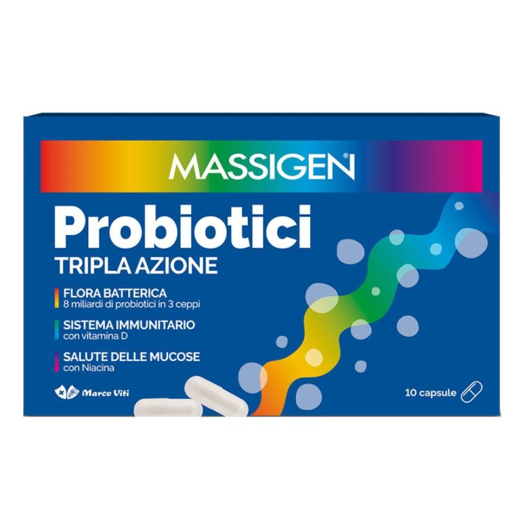 MASSIGEN Probiotici 10Cps