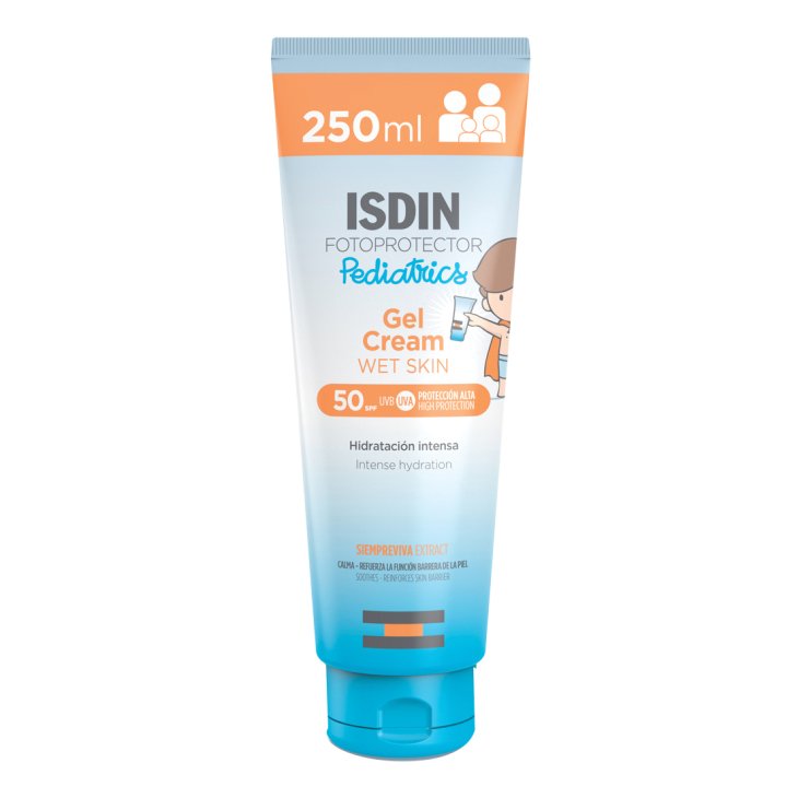 Isdin Fotoprotector Gel Cream Pediatrics SPF50+ - Protezione solare corpo per bambini - 250 ml Isdin Fotoprotector Gel Cream Pediatrics SPF50+ - Protezione solare corpo per bambini - 250 ml