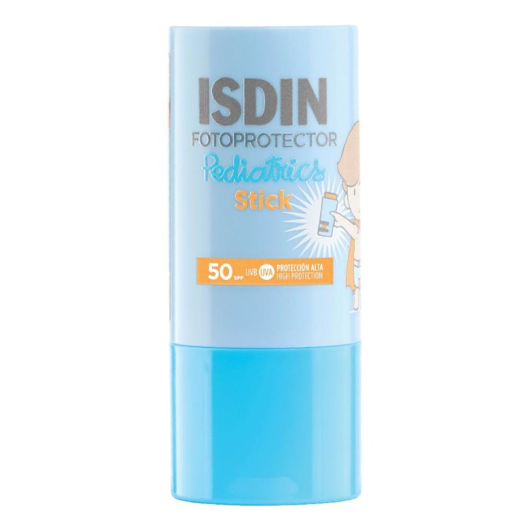 Isdin Fotoprotector Pediatrics Stick SPF50 - Stick labbra e zone sensibile per bambini