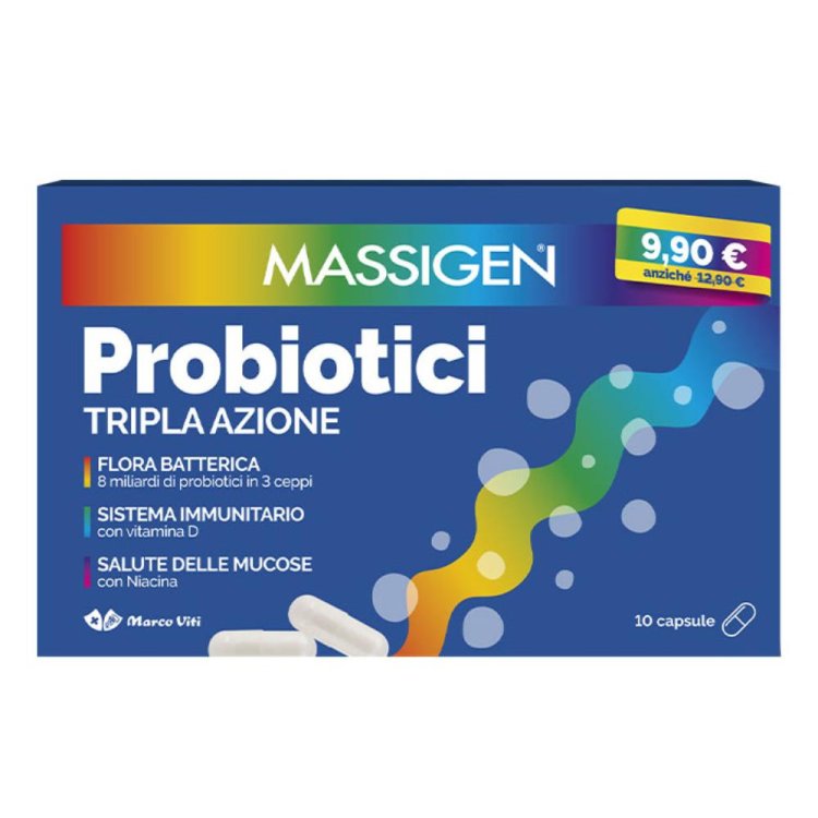 MASSIGEN Probiotici 10 Cps