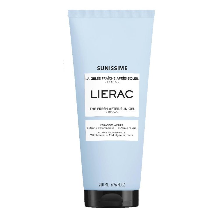 Lierac Sunissime Gel Doposole Rinfrescante - Doposole idratante e lenitivo per il corpo - 200 ml