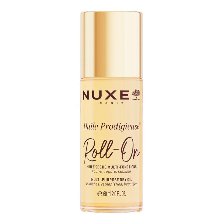 Nuxe Huile Prodigieuse Roll-on - Olio secco per viso, corpo e capelli - 60 ml
