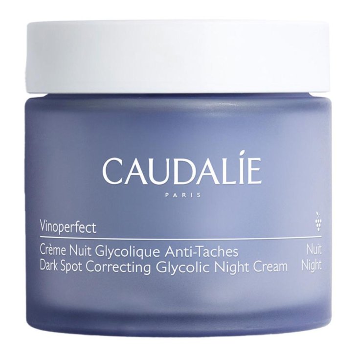 Caudalie Vinoperfect Crema Notte Glicolica Anti macchie - Crema viso da notte uniformante - 50 ml