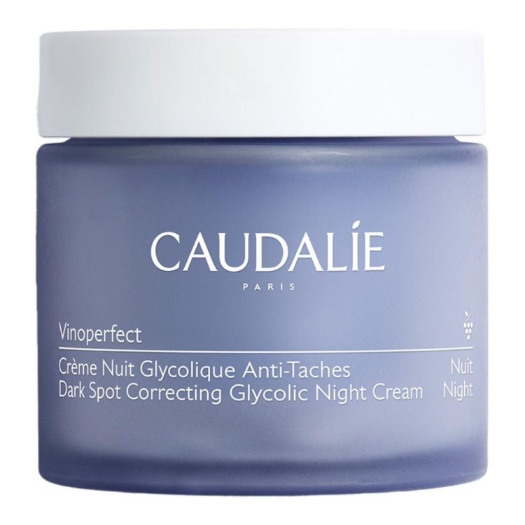 Caudalie Vinoperfect Crema Notte Glicolica Anti macchie - Crema viso da notte uniformante - 50 ml