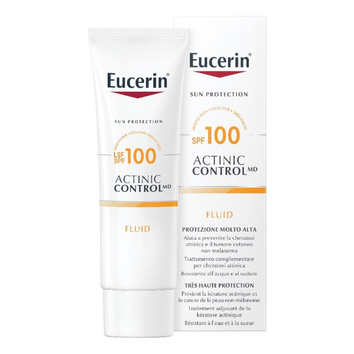 Eucerin Sun Actinic Control MD SPF100 - Fluido solare per prevenire la cheratosi attinica - 80 ml