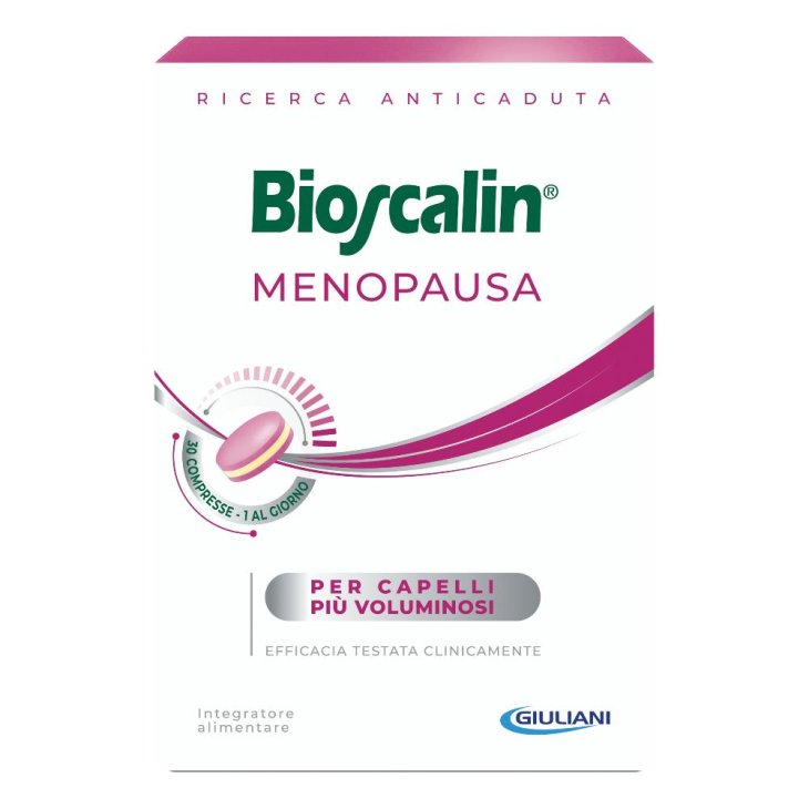 Bioscalin Menopausa - Integratore per capelli assottigliati e diradati - 30 compresse - 1 mese di trattamento