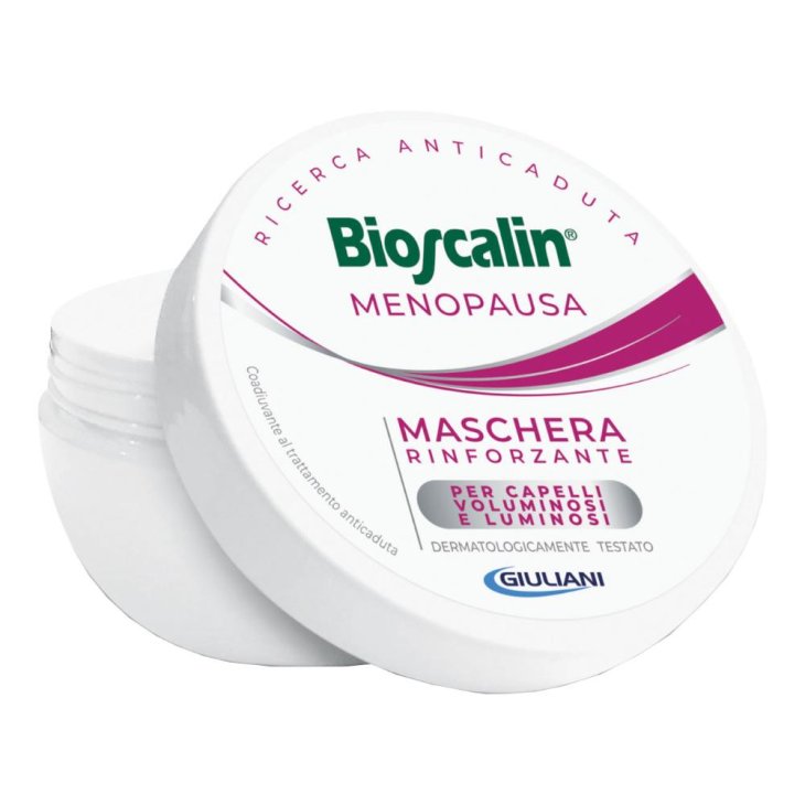 Bioscalin Menopausa Maschera Rinforzante - Trattamento rinforzante per la caduta dei capelli in menopausa - 200 ml