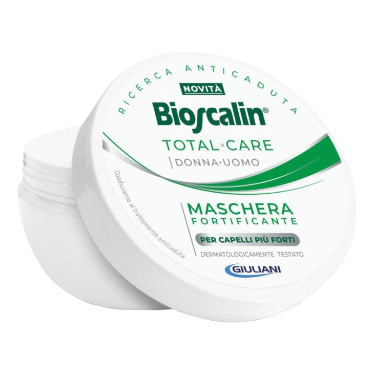 Bioscalin Total Care Maschera Fortificante - Ideale per capelli fragili e tendenti alla caduta - 200 ml
