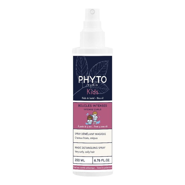 Phyto Kids Spray Districante Magico - Spray districante per capelli ricci e crespi - 200 ml
