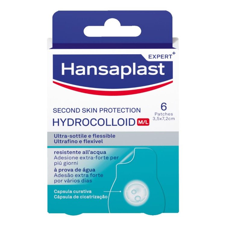 Hansaplast Cer Second Skin 6pz
