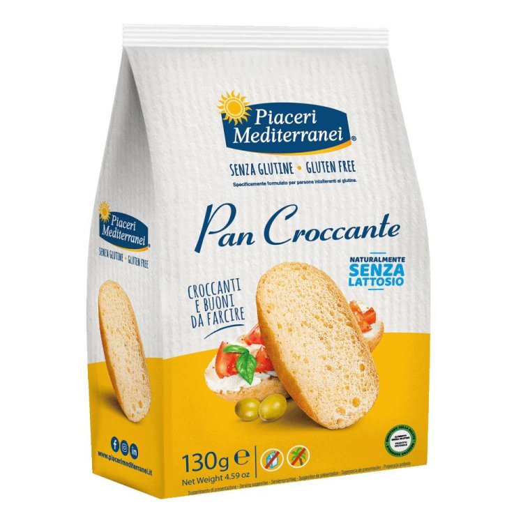 PIACERI MED.Pane Crocc.130g