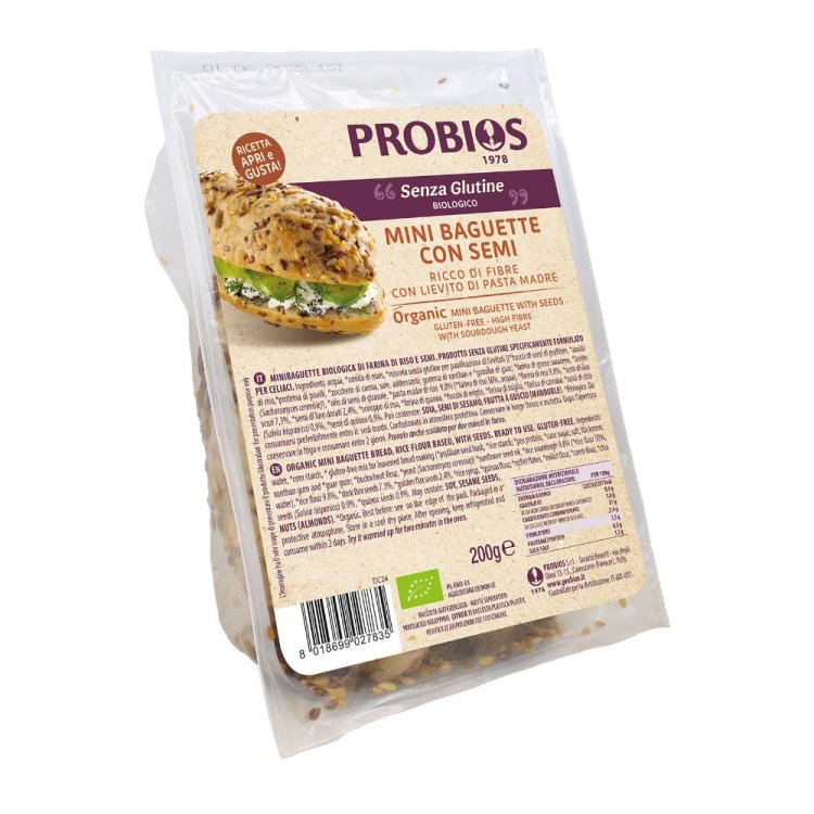 PROBIOS Mini Baguette Semi200g PROBIOS Mini Baguette Semi200g