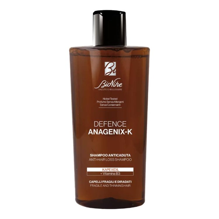 Defence Anagenix K Shampoo Anticaduta - Per capelli più forti e vitali - 200 ml